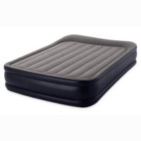 Кровать тёмная с насосом 220В(152х203х42см) 2 шт/упак 64136